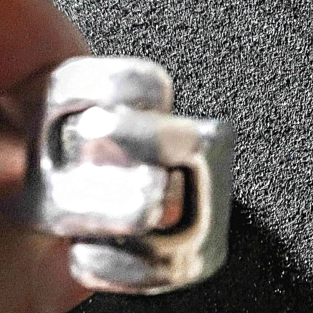 STERLING SILVER ART DECO RING - Picture 2 of 12